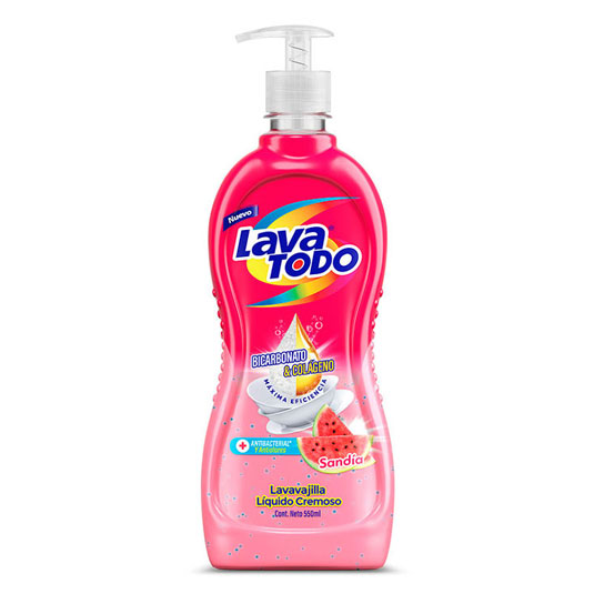 Lavavajilla Sandia Lavatodo 550 Ml