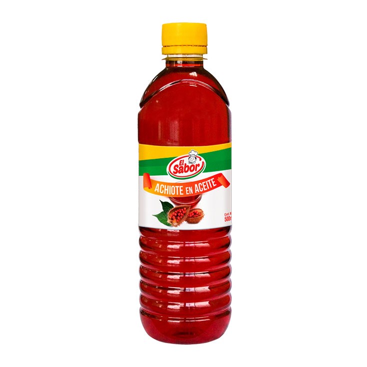 Aceite Con Achiote El Sabor 500Ml