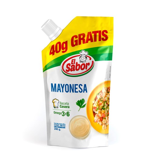 Mayonesa Doypack El Sabor 200 Gr