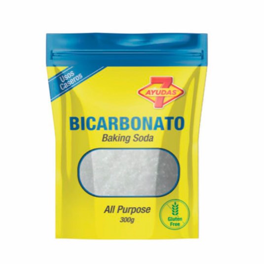 7 Ayudas Bicarbonato 300 Gr.