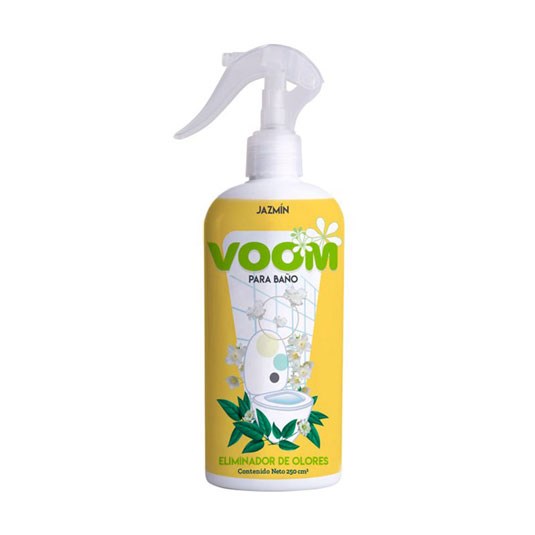 Eliminador De Olor Baño Jazmín Voom 250Cm.
