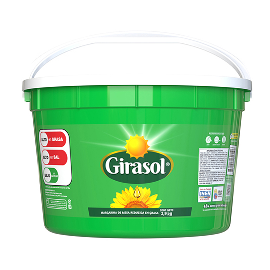 Girasol Margarina Balde 2.9 Kg