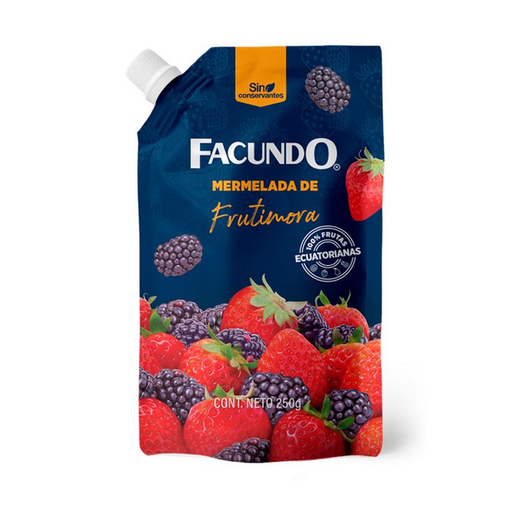 Mermelada De Frutimora Doypack Facundo 250 Gr