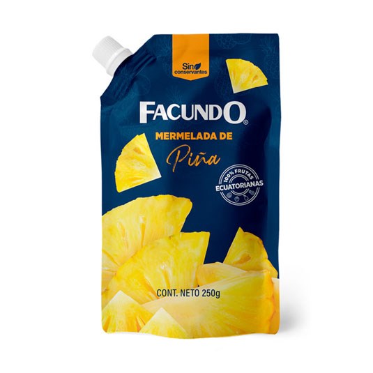 Mermelada De Piña Doypack Facundo 250 Gr