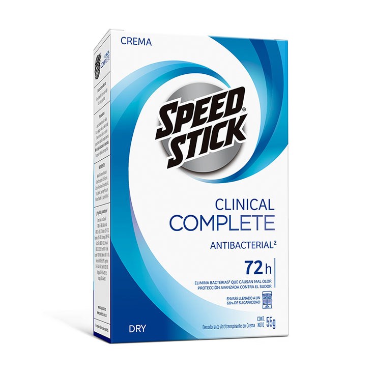 Desodorante Clinical Dry Cream Speed Stick 55