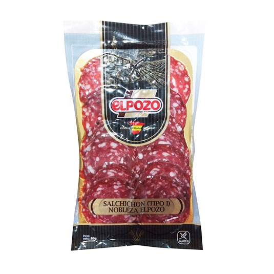 Salchichon Nobleza El Pozo 80 Gr