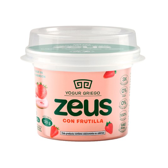 Yogurt Griego Frutilla Zeus 120 Gr.