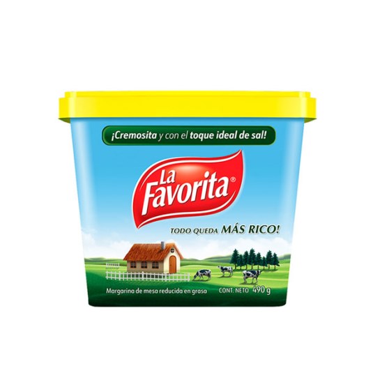 Margarina La Favorita 490 Gr