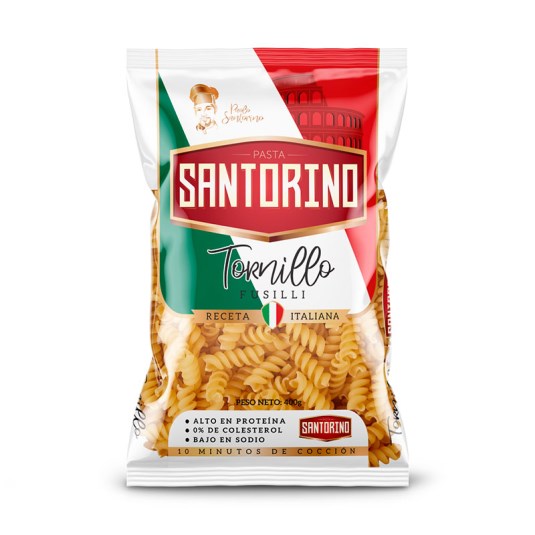 Tornillo Pasta Santorino 400 Gr