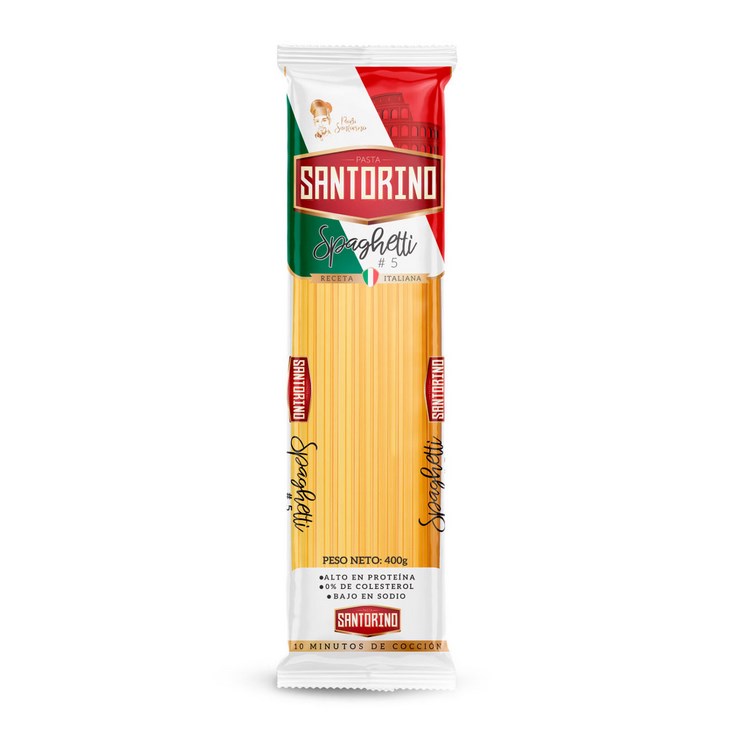 Spaghetti #5 Pasta Santorino 400 Gr