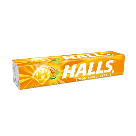 Caramelo Limon Y Miel Halls 25.2 Gr.