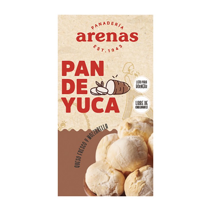 Pan De Yuca Arenas 400Gr