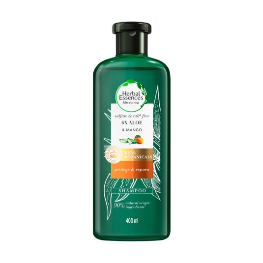 Shampoo Aloe & Mango Herbal & Essences Shampoo 400 Ml