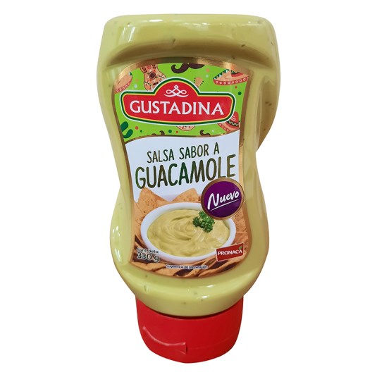 Gustadina Salsa Sabor A Guacamole 330Gr