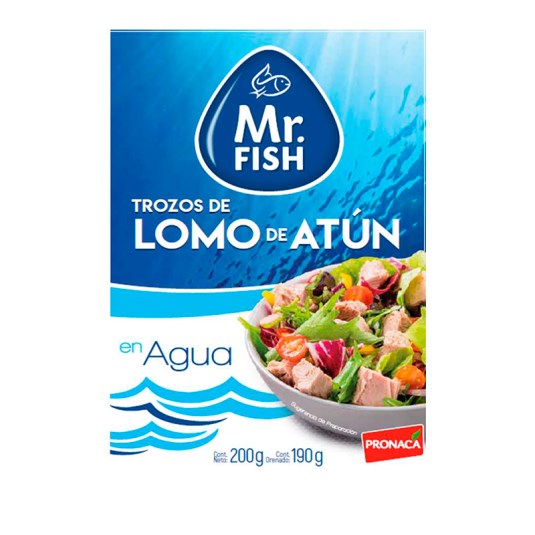 Mr. Fish Atún En Agua Pouch 200G