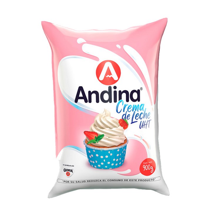 Crema de Leche Uht Adina 900 Ml