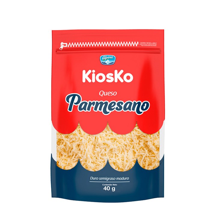 Kiosko Parmesano Rallado 40Gr