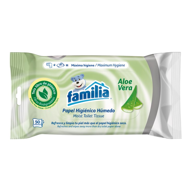 Papel Higienico Humedo Familia 50 Un