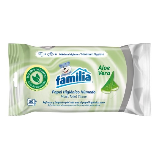 Papel Higienico Humedo Familia 50 Un