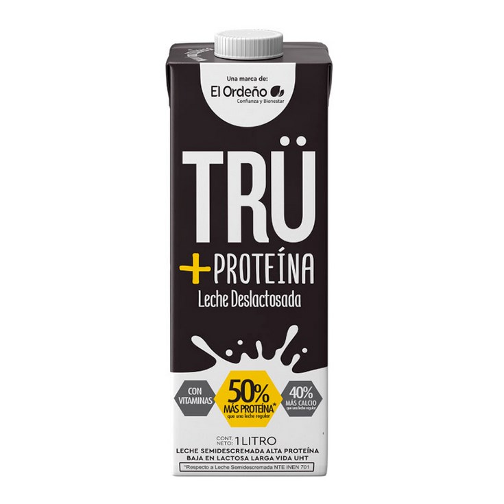 Leche Deslactosada Tru Alta Proteina 1 Lt.