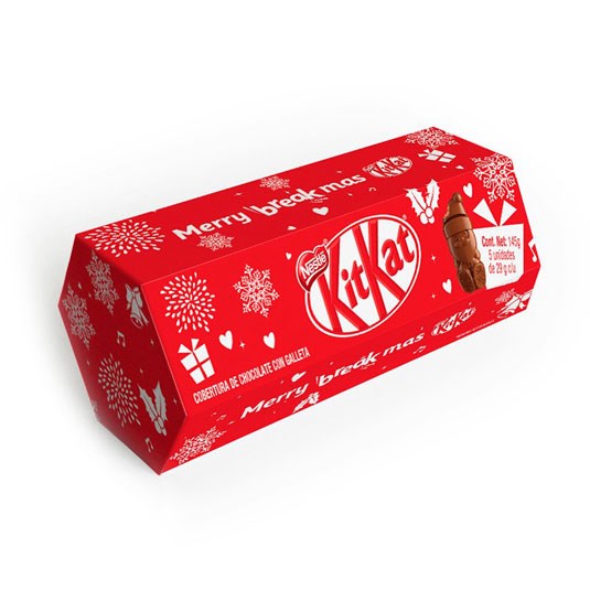 Kit Kat Papa Noel 145 Gr