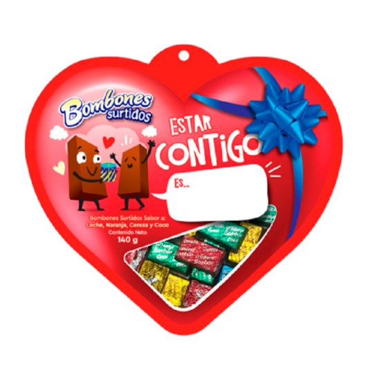 Bombones Surtidos Corazon San Valentín La Universal