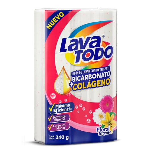 Lavatodo Floral Unitario 240Gr