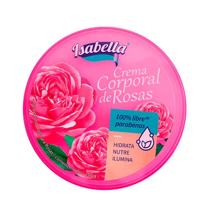 Isabella Crema Corporal De Rosas 250Ml.