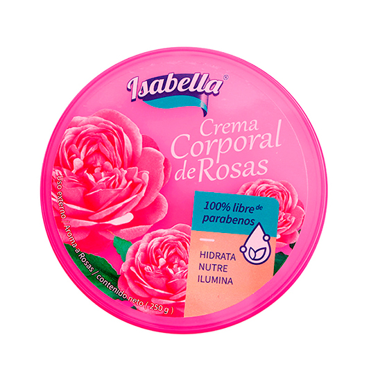 Isabella Crema Corporal De Rosas 250Ml.