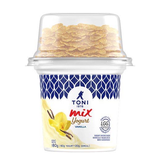 Yogurt Sabor Vainilla Toni Mix 180 Ml.