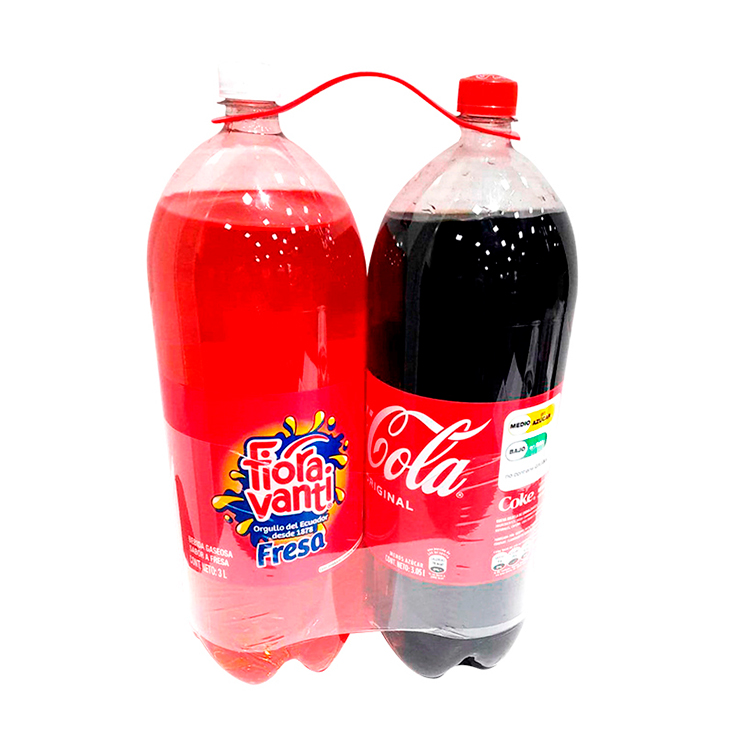 Coca Cola 2Pack Coca Cola 3.05Lt. + Fiora Fre