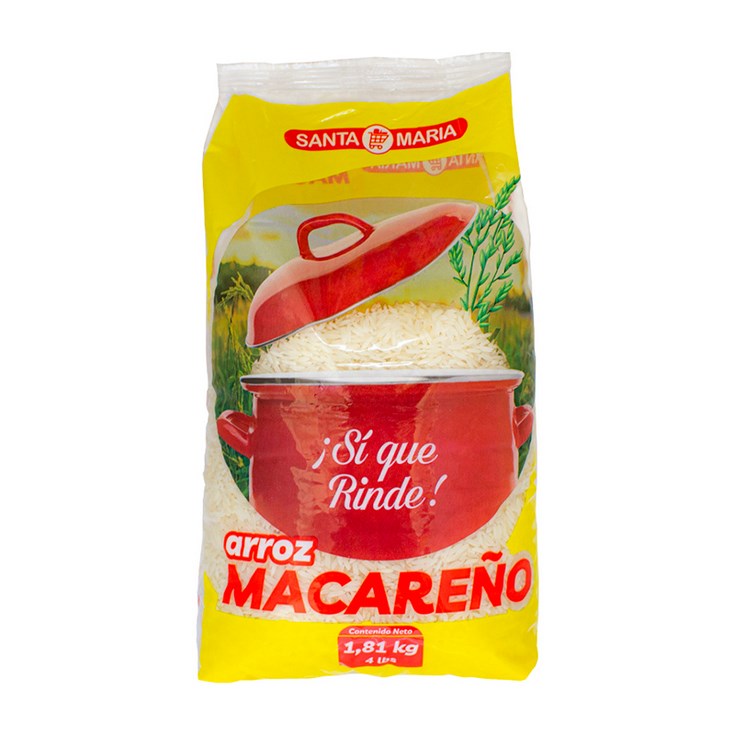 Arroz Macareño Santa Maria 4Lb