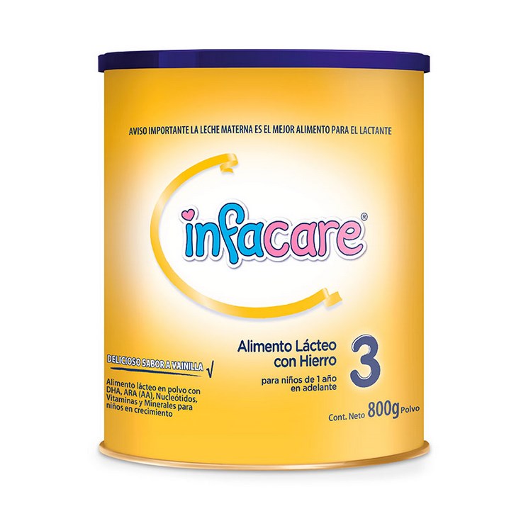 Formula Infantil Etapa 3 Infacare 800 G