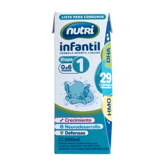 Formula Infantil Et1 0 A 6 Meses Nutri 200 M