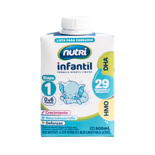 Formula Infantil Et1 0 A 6 Meses Nutri 500 M