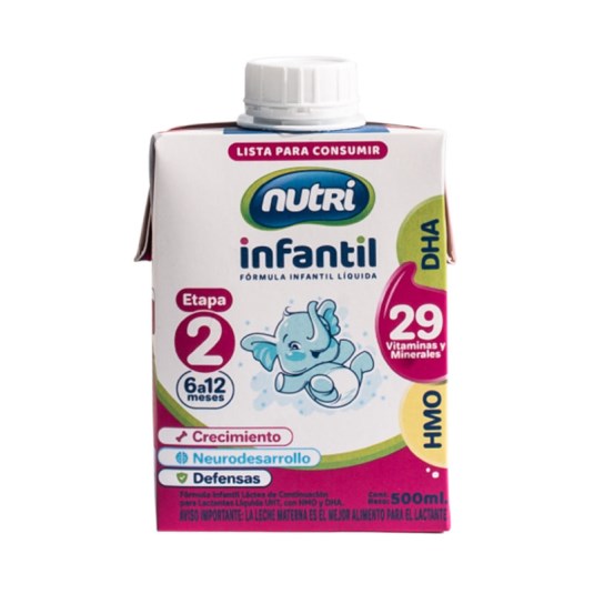 Formula Infantil Et2 6 A 12 Meses Nutri 500