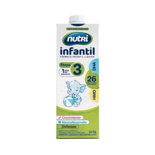 Formula Infantil EtNutri 3 Mas De 1 Año 1L.