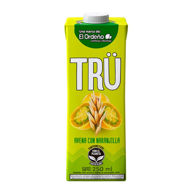 Tru Avena Naranjilla 250Ml.