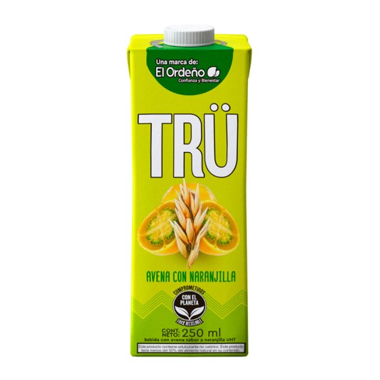 Tru Avena Naranjilla 250Ml.