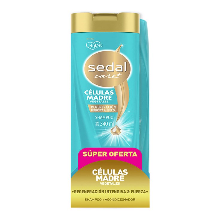 Sedal Shampoo + Acondicionador Celulas Made 340Ml.