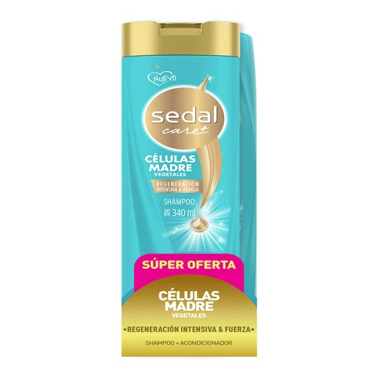 Sedal Shampoo + Acondicionador Celulas Made 340Ml.