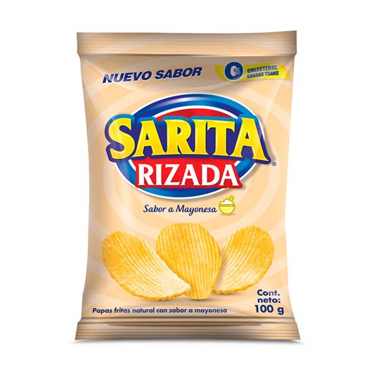 Sarita Papas Rizadas Mayonesa 100Gr.