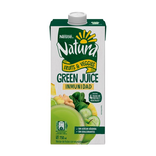 Green Juice Natura Fruits & Veggies 750Ml.
