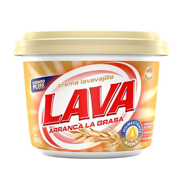 Lava Crema Lavavajilla Avena 900 G