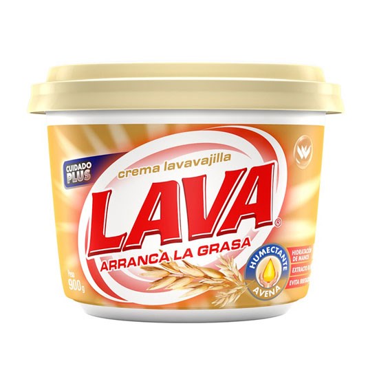 Lava Crema Lavavajilla Avena 900 G