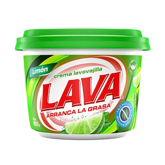 Lava Crema Lavavajilla Limon 900 G