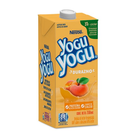 Yogu Yogu Durazno 750Ml