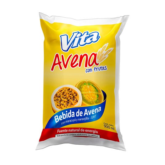 Vita Avena Funda Con Frutas 900Ml