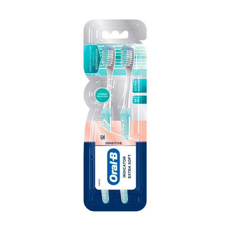 Oral B Cepillo Indicator Extra Soft 2Pack