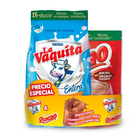 La Vaquita Leche Polvo Nutrimas 400Gr & Ricacao P